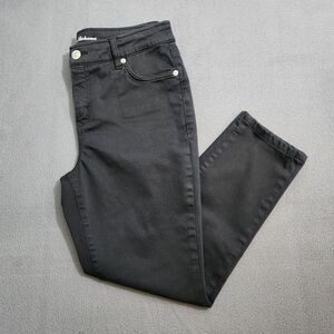 Tommy Bahama Women 8 Black Boracay Beach High Rise Ankle Stretch Pants